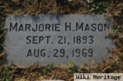 Marjorie H Mason