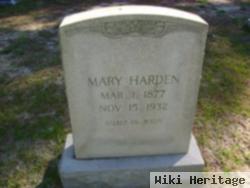 Mary Harden