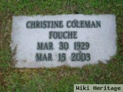 Christine Coleman Fouche