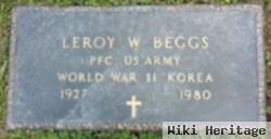 Leroy W Beggs