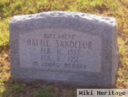 Hattie Nancy Bull Sandefur