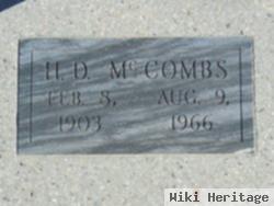 H. D. Mccombs