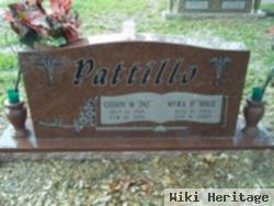 Lieut Gibson M "pat" Pattillo