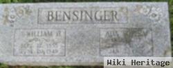 William H Bensinger