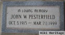 John W Pesterfield