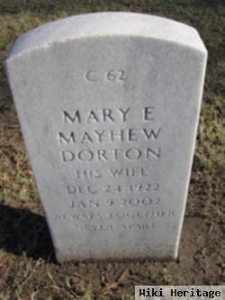 Mary Elizabeth Mayhew Dorton