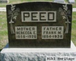 Rebecca E Peed