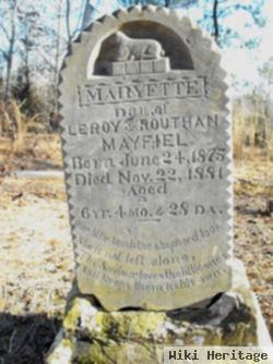 Maryette Mayfiel
