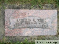 Kathleen O White