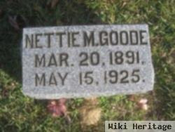 Nettie M. Goode