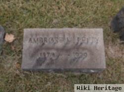 Ambrose M Petty