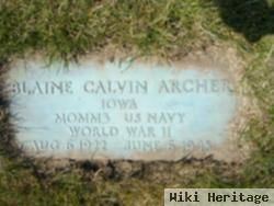 Blaine Calvin Archer