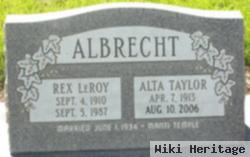 Rex Leroy Albrecht