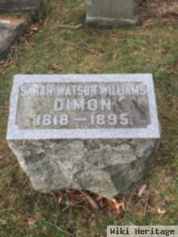 Sarah Watson Williams Dimon