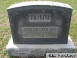 Nancy B "nannie" Metcalf Dunn