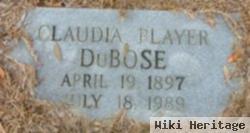 Claudia Player Dubose