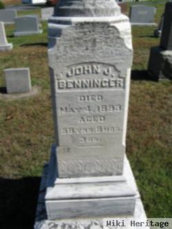 John J Benninger