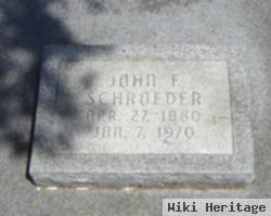 John Frederick Schroeder