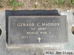 Gerald C Haddox