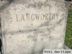 George E. Langworthy