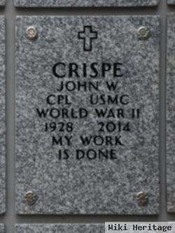 John W Crispe