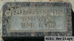 Barbara Ann Barton