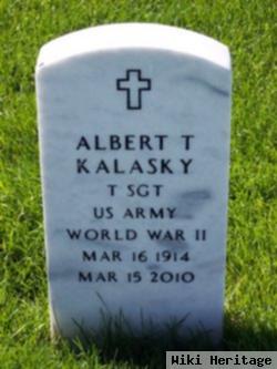 Sgt Albert T Kalasky