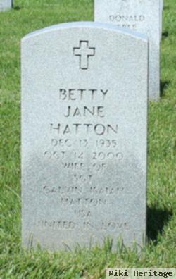 Betty Jane Henderson Hatton