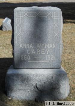 Anna Sophia Wyman Carey