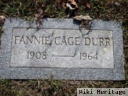 Fannie Cage Durr