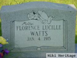 Florence Lucille Watts