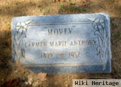 Carmen Marie "movey" Staggs Anthony