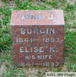 John J Burgin