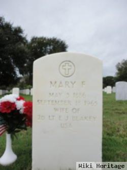 Mary F Blakey