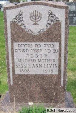 Bessie Ann Levin