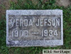 Verda Irene Deaver Jefson