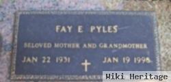 Fay E. Pyles