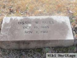 Ossie W Russ