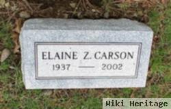 Elaine Z Carson