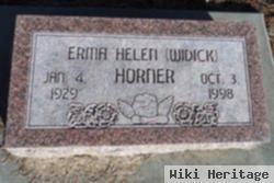 Erma Helen Widick Horner