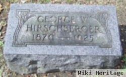 George W Hirschberger