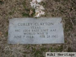 Pfc Grover Cleveland "curley" Clayton, Jr