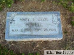 Mary Elizabeth "lizzie" Powell