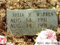 Julia M. Warren