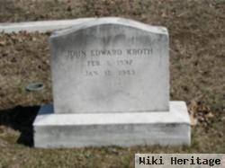 John Edward Kroth