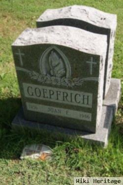 Joan E Goepfrich