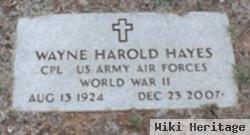 Wayne Harold Hayes