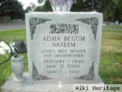 Aisha Begum Naseem