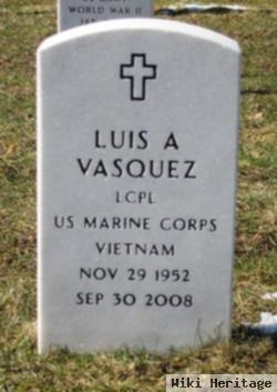 Luis A Vasquez