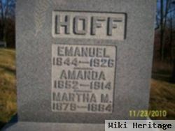 Martha M Hoff